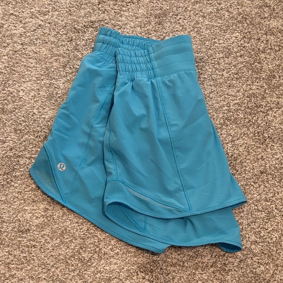 lululemon athletica Pants - lululemon athletica Turquoise Athletic Shorts